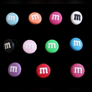 M&M Croc Charms